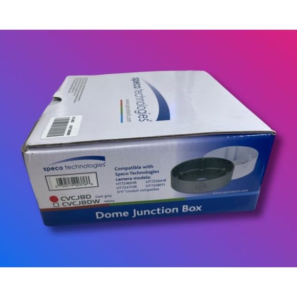 Speco Technologies CVCJBD Dome Junction Box - Picture 2 of 6